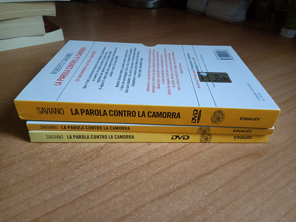 La parola contro la camorra Libro + DVD | Saviano - Einaudi
