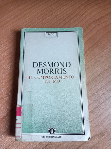 Il comportamento intimo | Desmond Morris - Mondadori