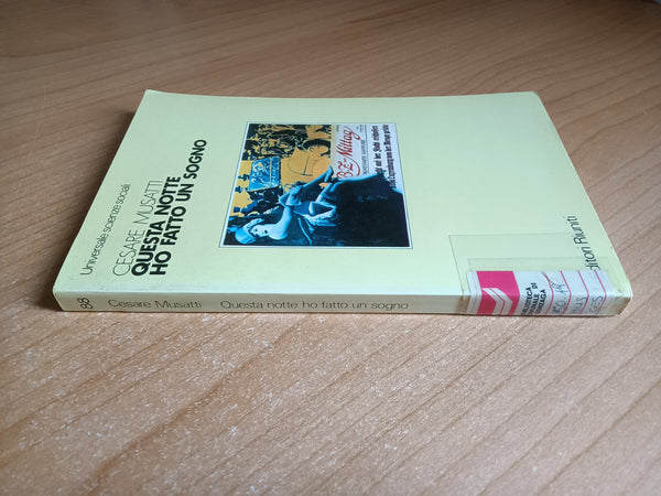 Questa notte ho fatto un sogno | Cesare Musatti - Editori Riuniti