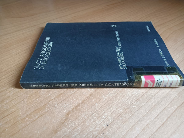 Nuovi argomenti di sociologia - Mulino