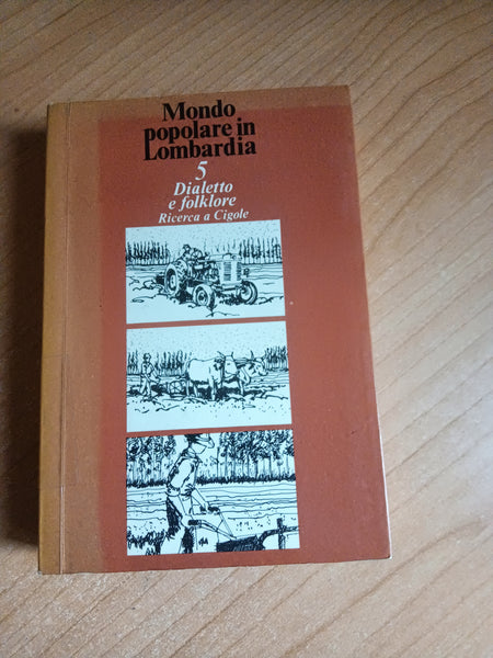 Mondo popolare in Lombardia. 5 Dialetto e folklore. Ricerca a Cigole | Sanga