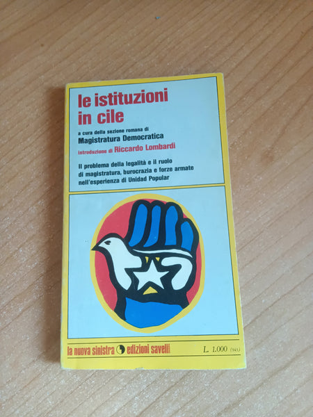 Le istituzioni in cile | Magistratura Democratica, a cura di