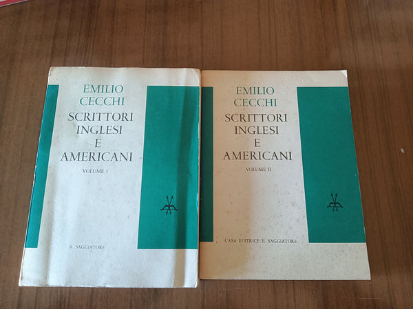 Scrittori inglesi e americani 2 Voll. | Emilio Cecchi - Il Saggiatore