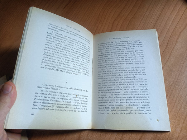 Crisi dell’estetica romantica | Della Volpe Galvano