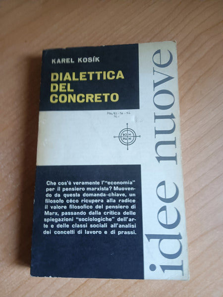 Dialettica del concreto | Karel Kosik - Bompiani