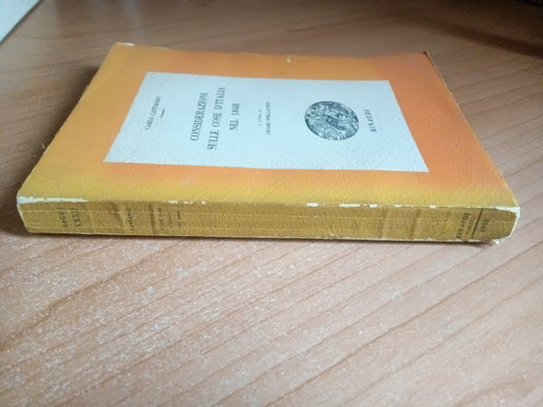 Considerazioni sulle cose d’Italia nel 1848 | Carlo Cattaneo - Einaudi