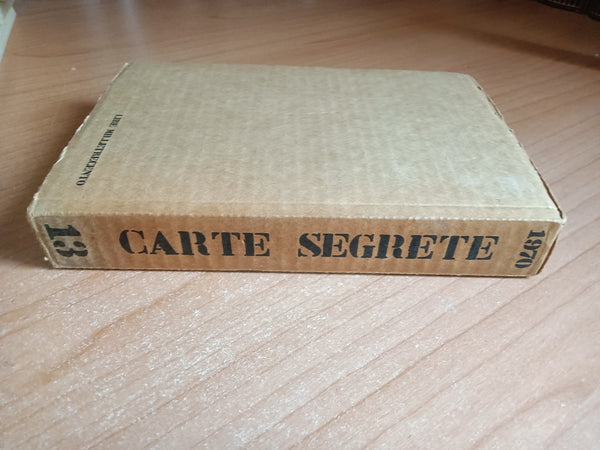 Carte Segrete 13.Anno IV Gennaio Marzo 1970 n. 13 | Javarone Domenico (direttore)