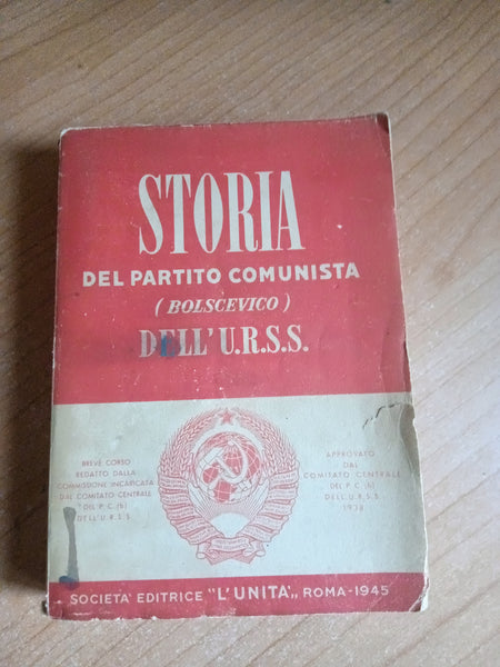 Storia del partito comunista (bolscevico) dell’ urss
