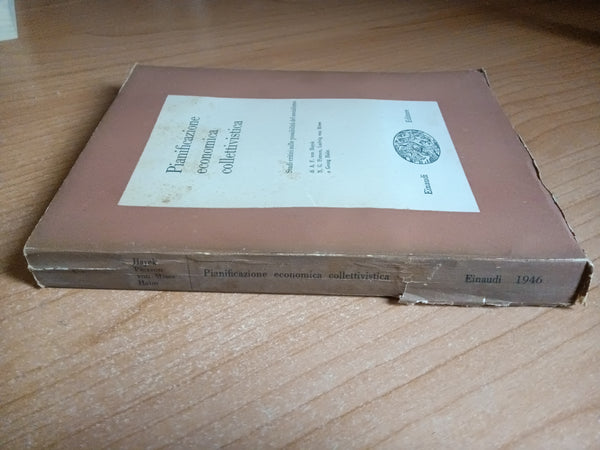 Pianificazione economica collettivistica - Einaudi