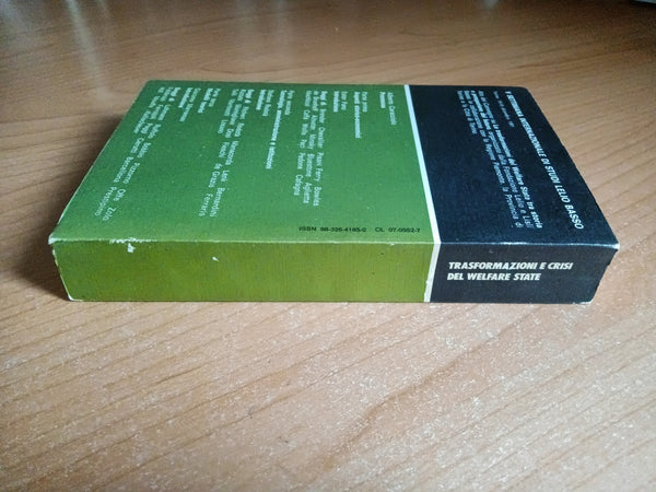 Trasformazioni e crisi del welfare state | Ester fano, a cura di