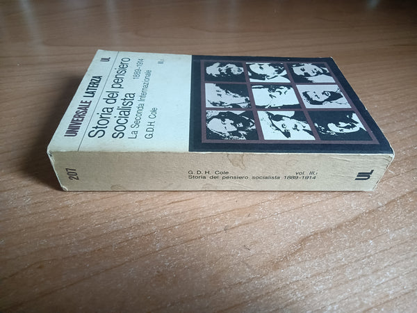 Storia del pensiero socialista 1889 - 1914 La seconda Internazionale 3.1 | G.D.H. Cole - Laterza