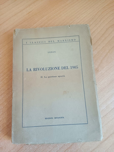 La rivoluzione del 1905. II La questione agraria | V. I. Lenin