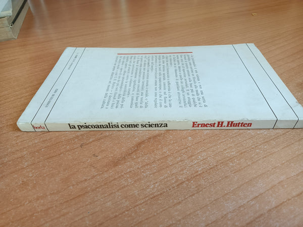 La psicoanalisi come scienza | Ernest H. Hutten