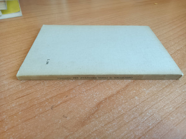 Per avanzare verso il socialismo | Palmiro Togliatti - Editori Riuniti