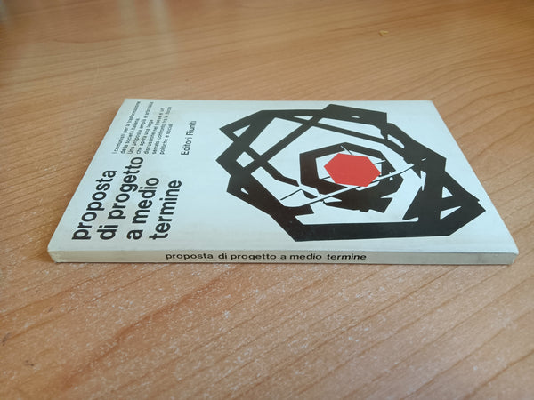 Proposta di progetto a medio termine | Aa.Vv - Editori Riuniti