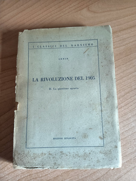 La rivoluzione del 1905 . La questione agraria | V. Lenin
