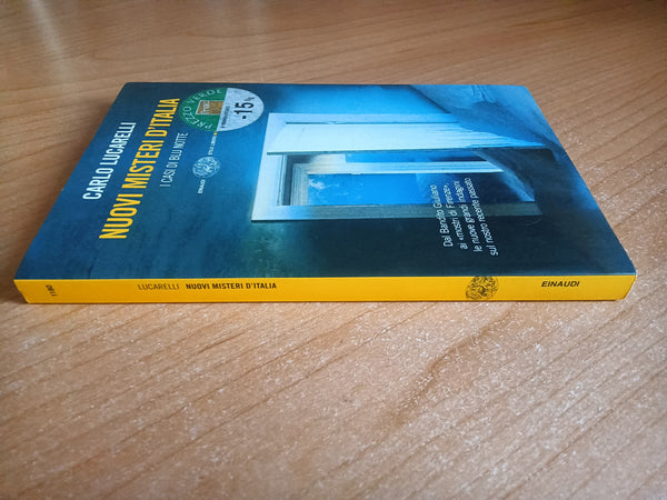 Nuovi misteri d’Italia, i casi di blu notte | Carlo Lucarelli - Einaudi