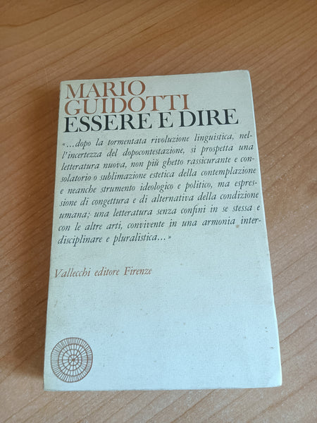 Essere e Dire | Mario Guidotti