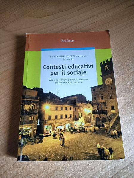 Contesti educativi per il sociale | L. Cerrocchi; L. Dozza
