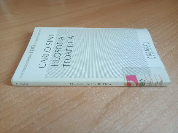 Filosofia teoretica | Carlo Sini
