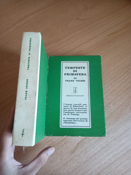 Tempeste di primavera | Frank Thiess