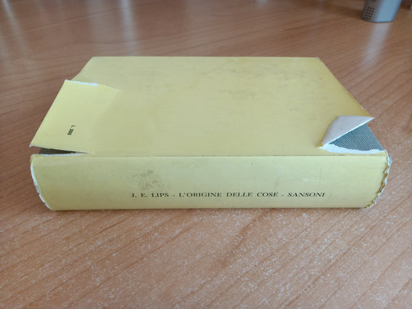 L’origine delle cose | Julian E. Lips