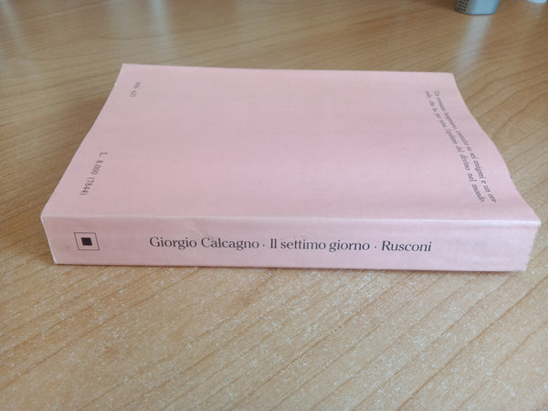 Il settimo giorno | Giorgio Calcagno