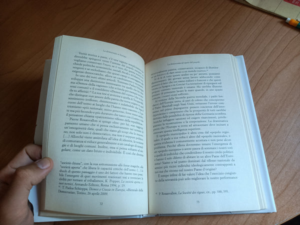 La democrazia in Europa. Guardare lontano | Sylvie Goulard, Mario Monti - Rizzoli