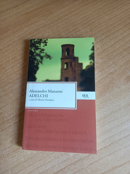 Adelchi | Alessandro Manzoni - Rizzoli