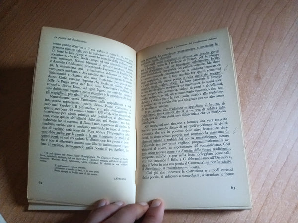 La poetica del decadentismo | Walter Binni