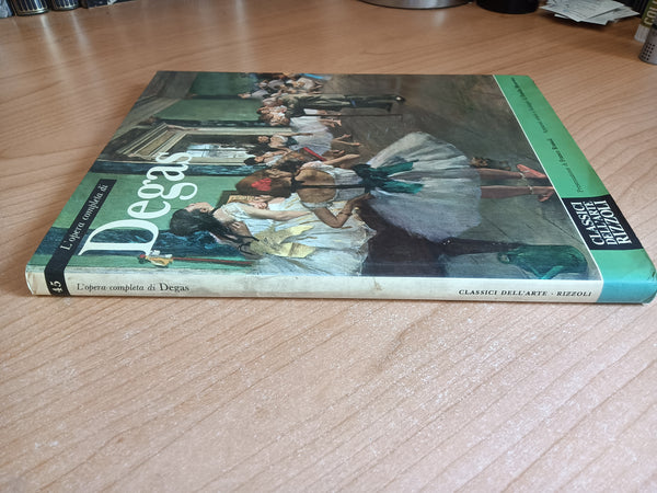 L’opera completa di Degas | Russoli Minervino - Rizzoli