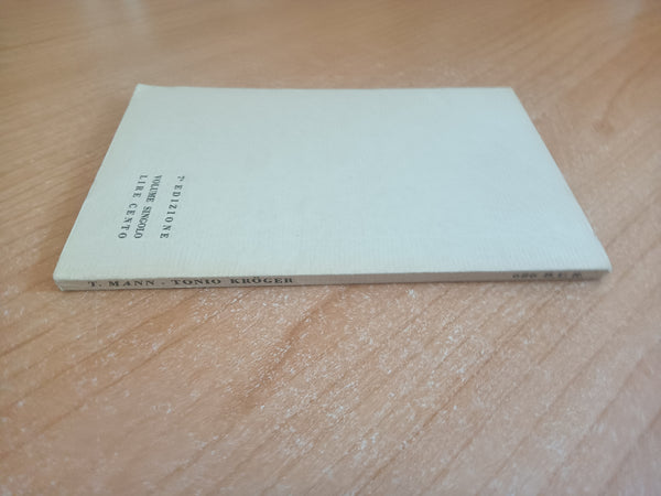 Tonio Kroger | Thomas Mann - Rizzoli