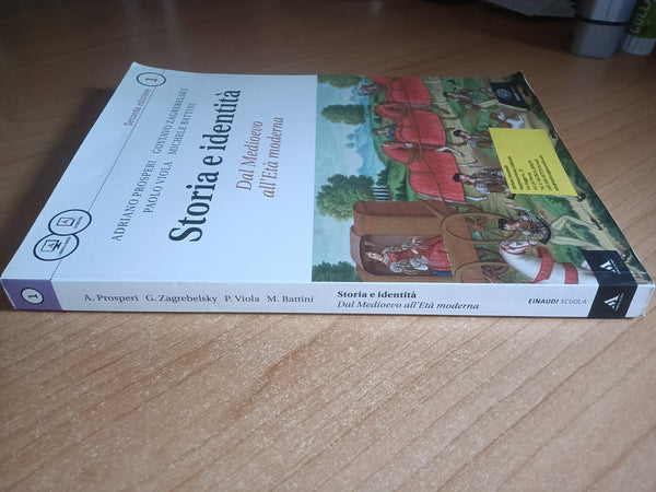Storia e identità Vol 1 medioevo ed età moderna | Prosperi; Viola; Zagrebelsky; Battini - Einaudi