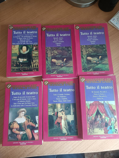 Tutto il teatro 6 Voll. | William Shakespeare
