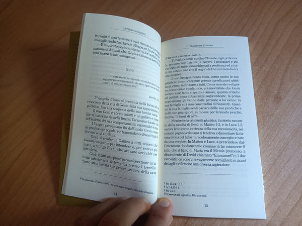 Lettera ai gentili | Patrizia Reinach Sabbadini