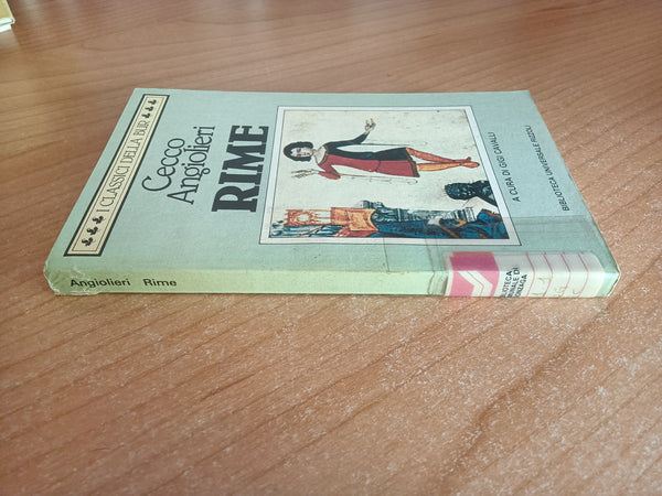 Rime | Cecco Angiolieri - Rizzoli