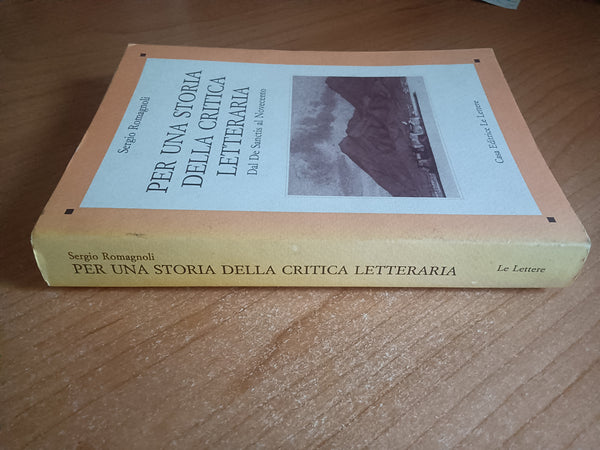 Per una storia della critica letteraria. Dal De Sanctis al Novecento | Romagnoli Sergio