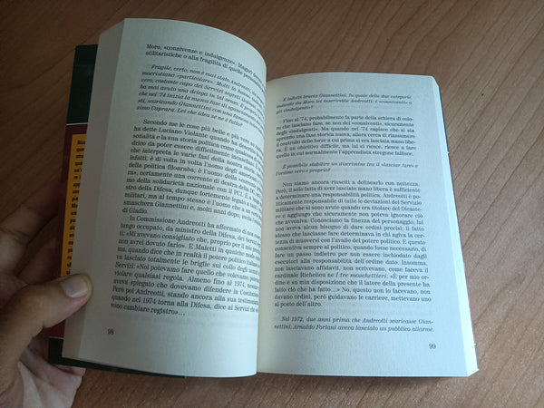Segreto di stato | G. Fasanella; G. Pellegrino; C. Sestieri