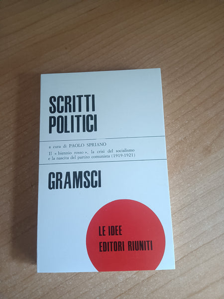 Scritti politici Vol. I | Gramsci - Editori riuniti