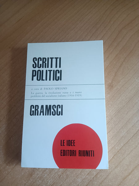 Scritti politici Voll. II | Gramsci - Editori riuniti