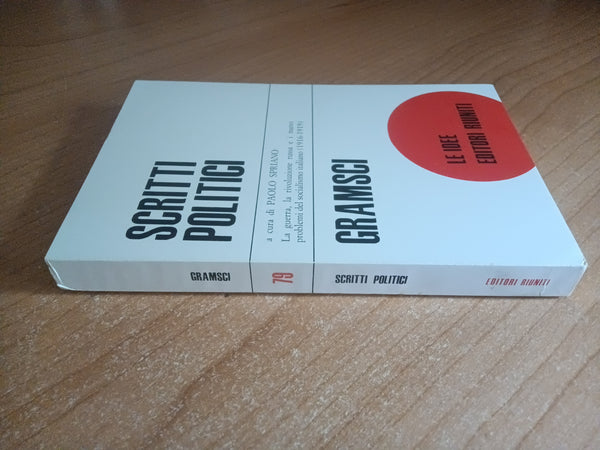 Scritti politici Voll. II | Gramsci - Editori riuniti