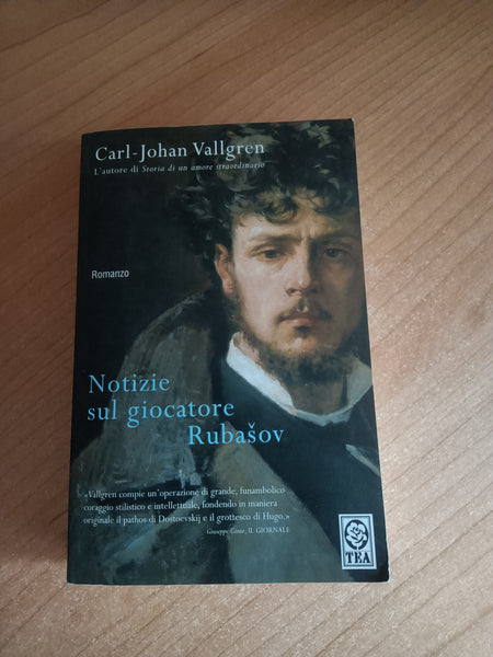 Notizie sul giocatore Rubasov | Carl Johan Vallgren