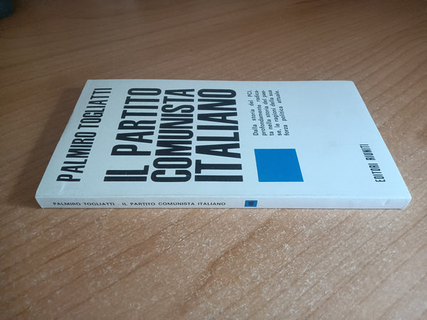 Il partito comunista italiano | Togliatti - Editori Riuniti