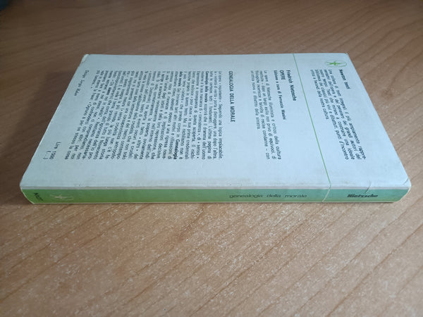Genealogia della morale | Friedrich W. Nietzsche