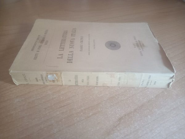 La letteratura della nuova Italia. Saggi critici. Volume Quinto | Benedetto Croce - Laterza