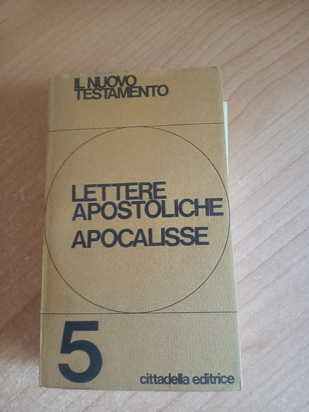 Lettere apostoliche. Apocalisse