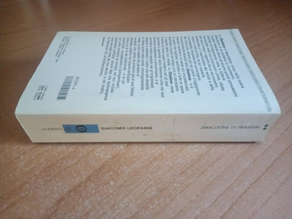 Zibaldone di pensieri Vol. 2 | Leopardi - Mondadori
