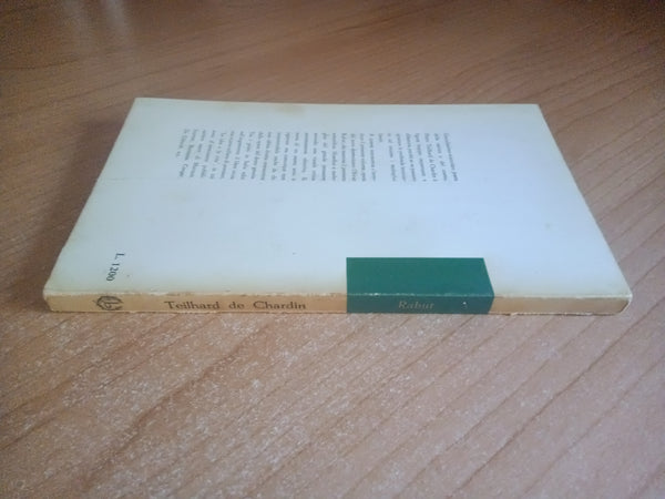Incontro con Teilhard De Chardin | Rabut Olivier A.