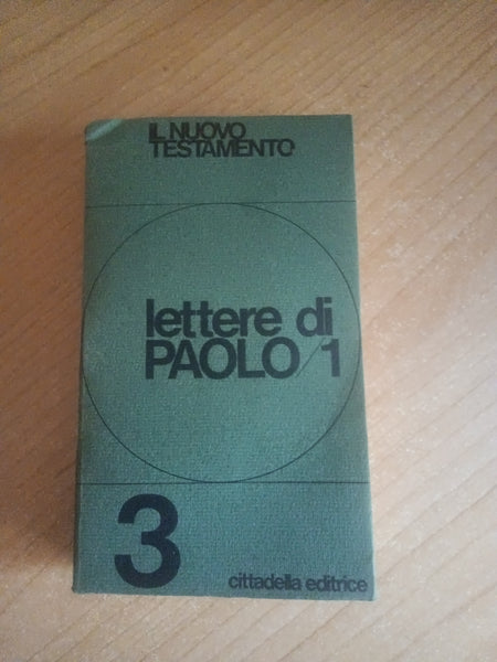 Le lettere di Paolo 1