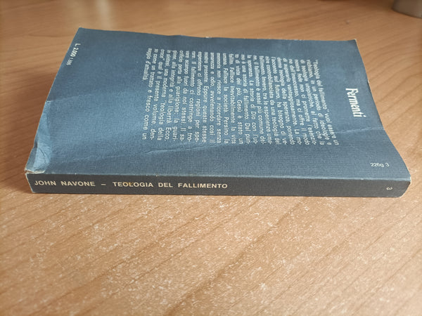 Teologia del fallimento | John Navone